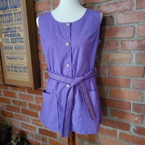 Vintage Byer of California MOD Boho Maxi Dress